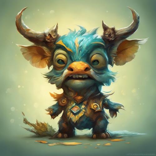 misterious-cute-monster-character-Environmental-concept-art-illustrating-the-mystical-society-of-le-1