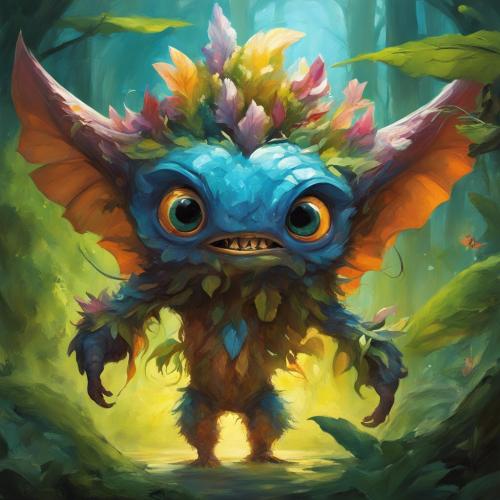 misterious-cute-monster-character-Environmental-concept-art-illustrating-the-mystical-society-of-le-3